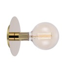 Kinkiety nowoczesne - Markslojd DISC Wall Brass 106154 Kinkiet/Sufitowa - product 1