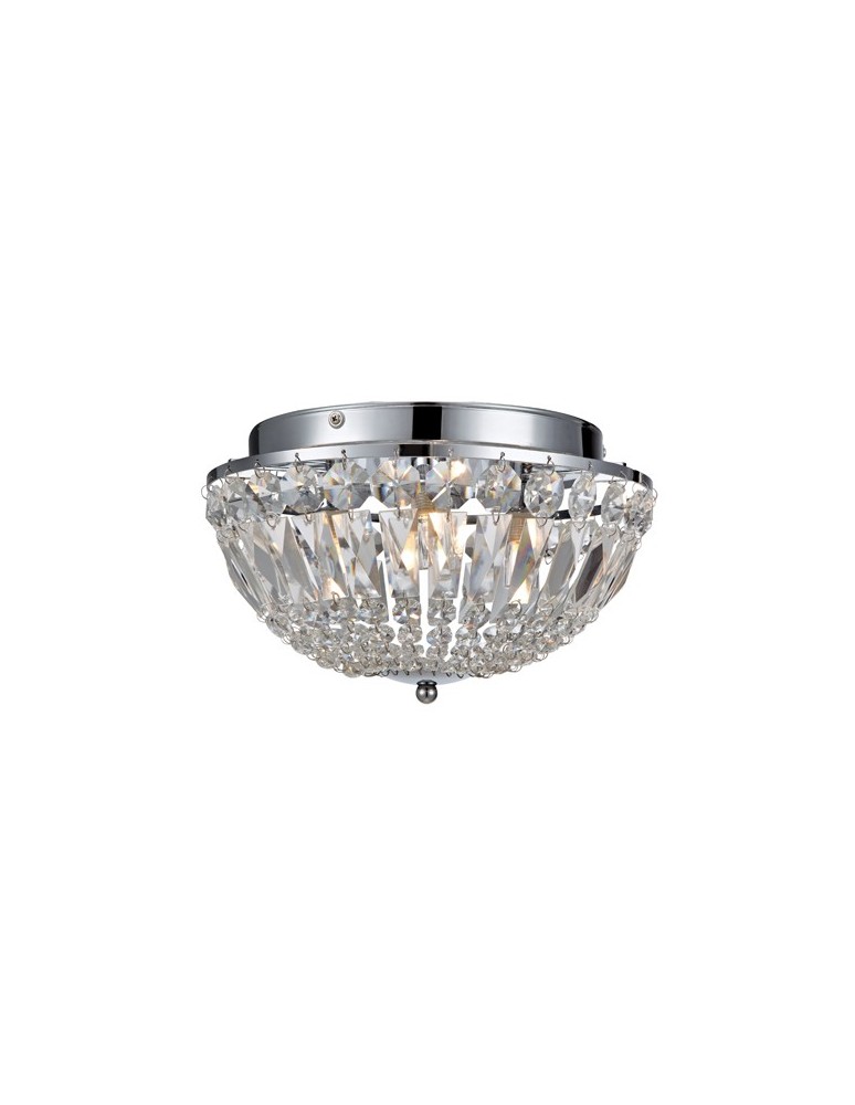 Plafony hermetyczne - Markslojd ESTELLE 3L IP44 Chrom/MC 105796 Plafon - produkt kolory-swiatla.pl 1