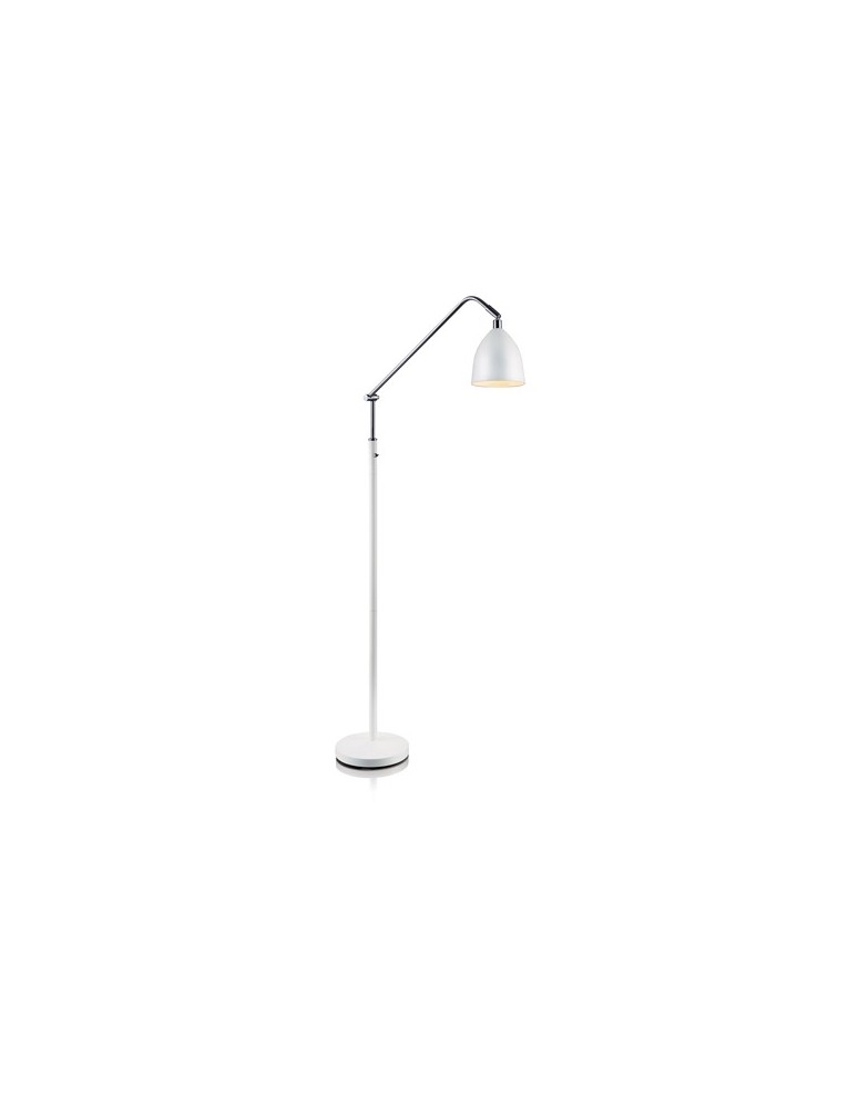Lampy podłogowe łamane - Markslojd FREDRIKSHAMN 1L Biały 105022 Podłogowa - produkt kolory-swiatla.pl 1