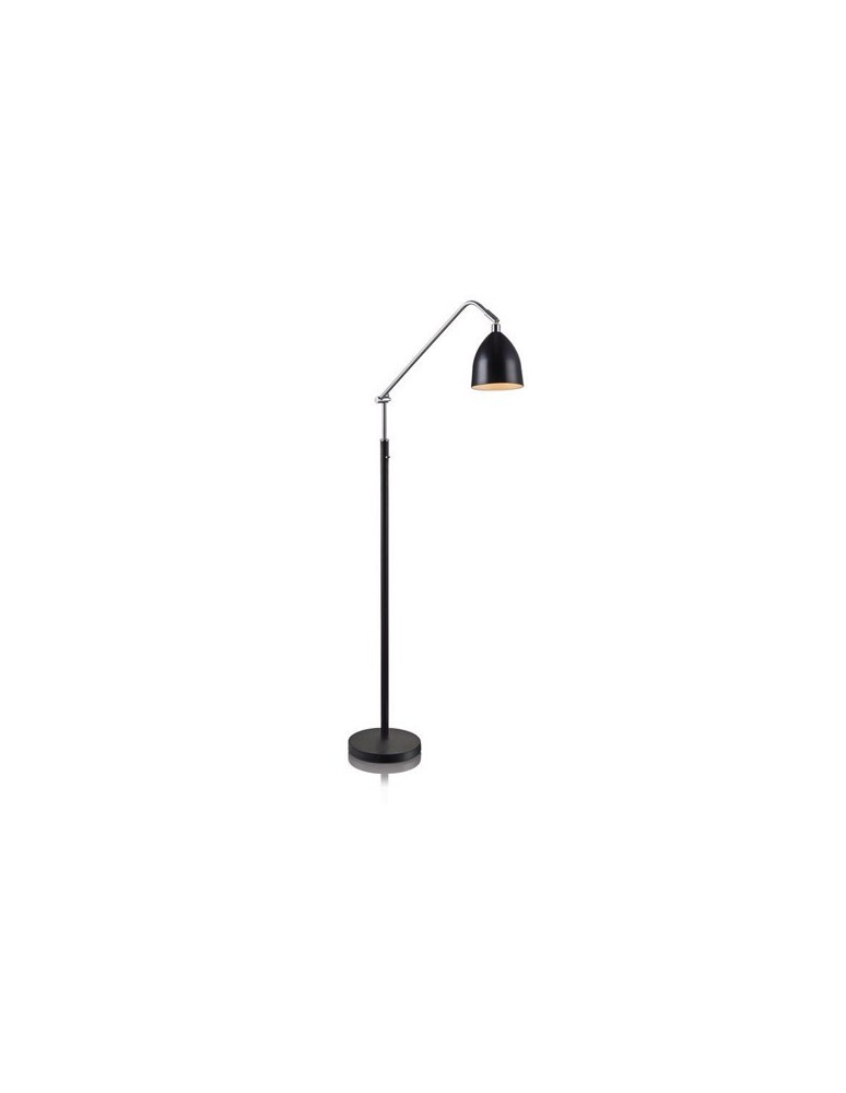 Lampy podłogowe łamane - Markslojd FREDRIKSHAMN 1L Czarny 105023 Podłogowa - produkt kolory-swiatla.pl 1