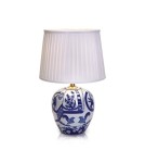 Lampy stołowe klasyczne - Markslojd GÖTEBORG 1L 30,5cm Niebieski/Biały 105000 Stołowa - product 1
