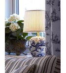 Lampy stołowe klasyczne - Markslojd GÖTEBORG 1L 30,5cm Niebieski/Biały 105000 Stołowa - product 2