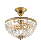 Lampy sufitowe z kryształami - Markslojd HANASKOG 30cm Złoty/MC 100486 Plafon - product 1