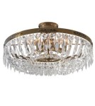 Lampy sufitowe z kryształami - Markslojd HOVDALA 48cm Antyczny/MC 100618 Plafon - product 1