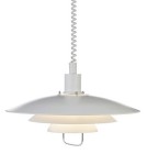 Lampy wiszące w stylu skandynawskim - Markslojd KIRKENES 1L Biały 102281 Wisząca - product 1