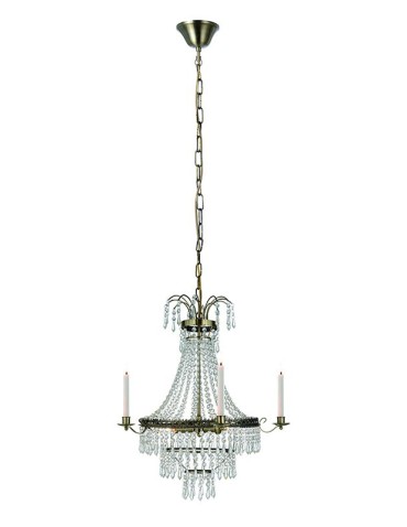 Markslojd MARIELUND Crown 3L Antique/Mc 105157 Wisząca