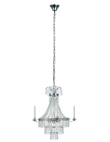 Markslojd MARIELUND Crown 3L Chrom/Mc 105156 Wisząca