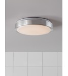Plafony okrągłe - Markslojd MOON 28cm Led Aluminium/Biały 105958 Plafon - product 2