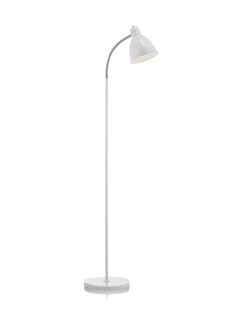 Lampy podłogowe białe - Markslojd NITTA 1L Biały 104841 Podłogowa - produkt kolory-swiatla.pl 1