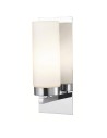 Markslojd NORRSUNDET 1L IP44 Chrom/Biały 102476 Kinkiet