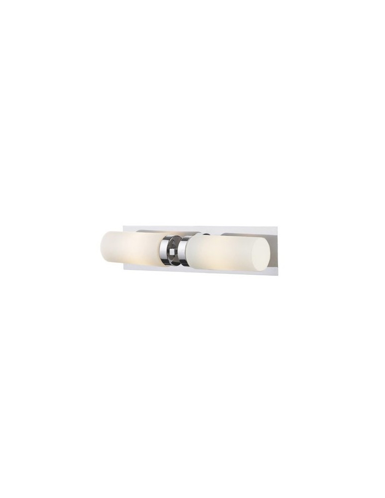 Kinkiety łazienkowe - Markslojd NORRSUNDET 2L IP44 Chrom/Biały 102478 Kinkiet - produkt kolory-swiatla.pl 1