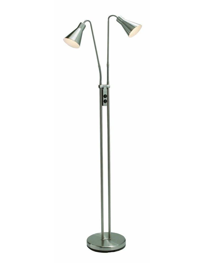 Lampy podłogowe - Markslojd ODENSE 2L Stalowy 102241 Podłogowa - produkt kolory-swiatla.pl 1
