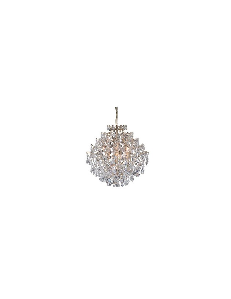 Żyrandole glamour - Markslojd ROSENDAL 6L Złoty/MC 100532 Wisząca - produkt kolory-swiatla.pl 1