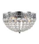 Lampy sufitowe z kryształami - Markslojd SAXHOLM 2L IP21 Chrom/MC 106062 Plafon - product 1