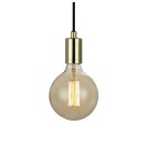 Lampy wiszące żarówki - Markslojd SKY 3,5m Mosiądz/Czarny 106170 Wisząca - product 1