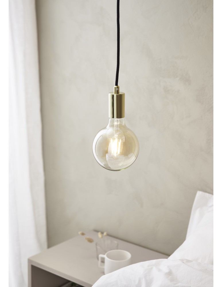 Lampy wiszące żarówki - Markslojd SKY 3,5m Mosiądz/Czarny 106170 Wisząca - product kolory-swiatla.pl 2