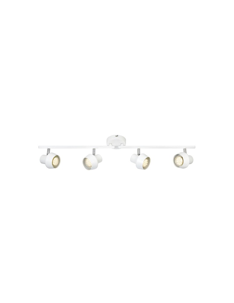 Lampy sufitowe reflektory - Markslojd URN Ceiling 4L Biały 106089 Plafon - produkt kolory-swiatla.pl 1