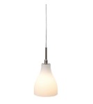 Lampy wiszące - Markslojd VEN 12cm Matowe Opalizowane Szkło/ Stalowy 104649 Wisząca - product 1