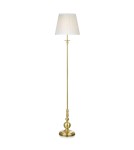 Lampy podłogowe - Markslojd IMPERIA 1L Podłogowa Mosiądz/Biały 106322 Podłogowa - product 1