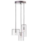 Lampy wiszące - Markslojd ROCKFORD 3L Chrom/Przezroczysty 105099 Wisząca - product 1