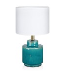 Lampy stołowe klasyczne - Markslojd COUS Niebieski/Biały 106606 Biurkowa - product 1