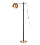 Lampy podłogowe łamane - Markslojd CHESTER 1xE27 Podłogowa Czarny, Brązowy 107231 - product 1