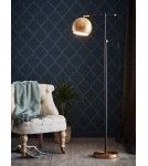 Lampy podłogowe łamane - Markslojd CHESTER 1xE27 Podłogowa Czarny, Brązowy 107231 - product 2
