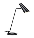 Lampy stołowe do czytania - Markslojd CAL 1xE14 Biurkowa Czarny 106781 - product 1