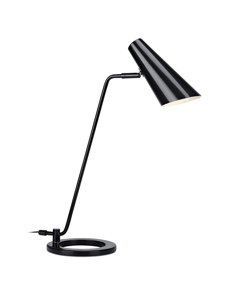 Lampy stołowe do czytania - Markslojd CAL 1xE14 Biurkowa Czarny 106781 - produkt kolory-swiatla.pl 1