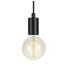 Lampy wiszące żarówki - Markslojd SKY Wisząca 1L Czarny 107366 - produkt 1