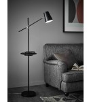 Lampy podłogowe łamane - Markslojd Linear Czarny Podłogowa 1xE14 USB 107307 - product 2