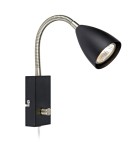 Kinkiety - Markslojd Ciro Flex Czarny Kinkiet 1xGU10 107409 - product 1