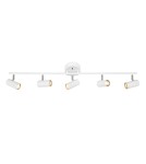 Lampy sufitowe reflektory - Markslojd Barcelona Biały listwa Sufitowa 5xGU10 107352 - product 1