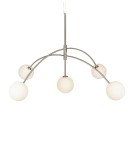 Lampy wiszące - Markslojd HEAVEN 5xG9 Stal/satyna 107559 wisząca - product 1