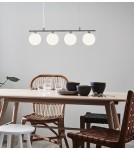 Lampy wiszące - Markslojd QUATTRO 4L 4xG9 Stalowa 107573 wisząca - produkt 2