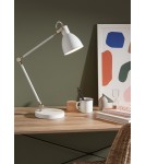 Lampy stołowe do czytania - Markslojd HOUSE Stołowa 1L Biały/Stal 107738 - product 2