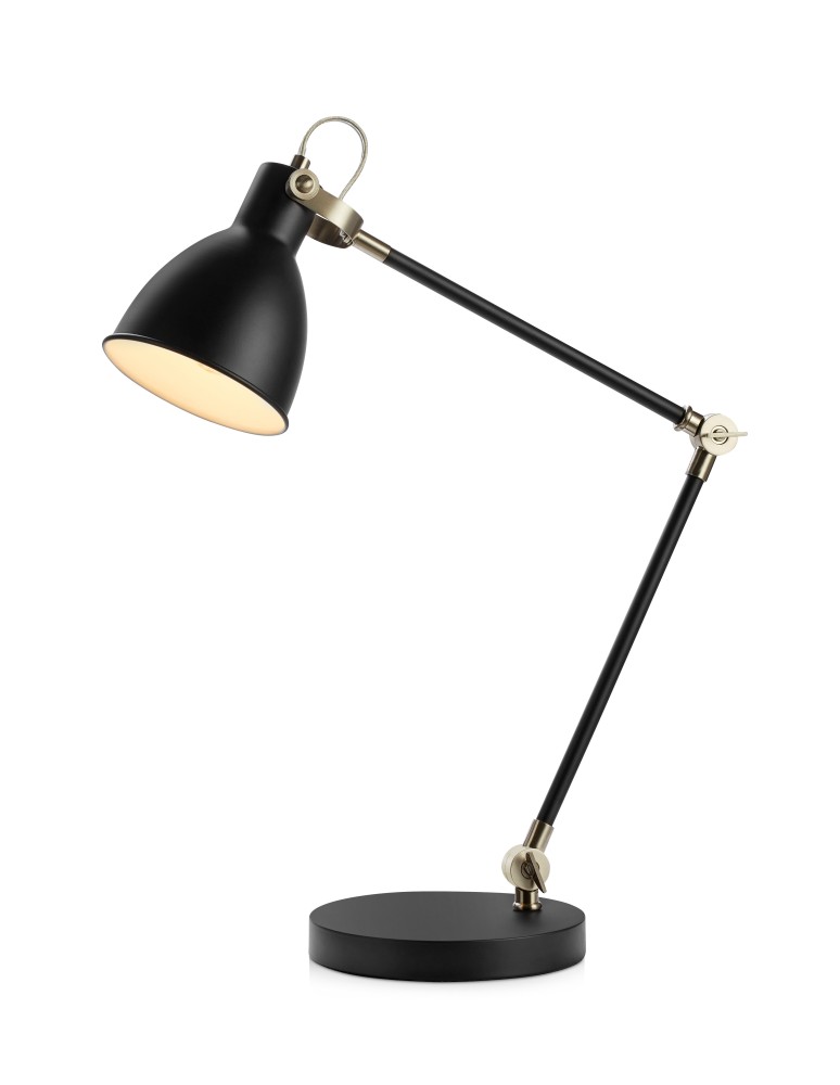 Lampy stołowe do czytania - Markslojd HOUSE Stołowa 1L Czarny/SN 107739 - produkt kolory-swiatla.pl 1
