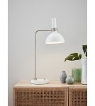 Lampy stołowe do czytania - Markslojd LARRY Stołowa 1L Biały/Stal 107502 - product 2
