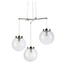 Lampy wiszące - Markslojd SICILY Wisząca 3L Chrom/Przezroczysty 107015 - product 1