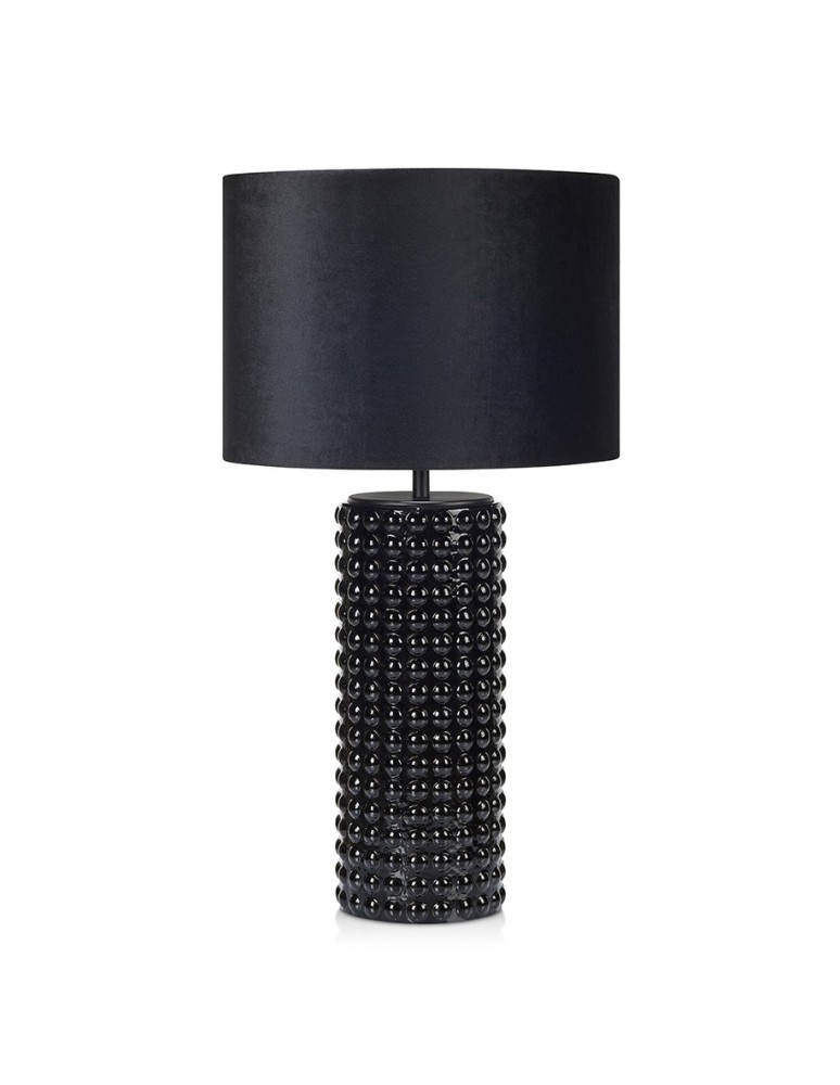 Lampy stołowe z abażurem - Markslojd PROUD Stołowa 1L Czarna 107483 - produkt kolory-swiatla.pl 1