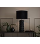 Lampy stołowe z abażurem - Markslojd PROUD Stołowa 1L Czarna 107483 - product 2