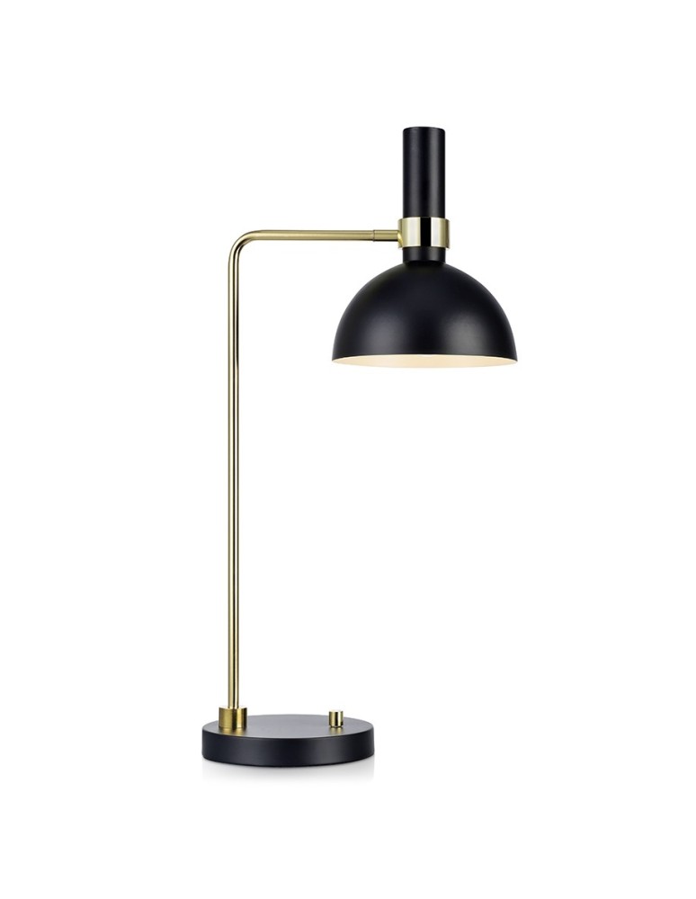 Lampy stołowe do czytania - Markslojd LARRY Stołowa 1L Czarny 106973 - produkt kolory-swiatla.pl 1