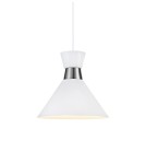 Lampy wiszące - Markslojd WAIST Wisząca 1L Biały/Satynowy 106801 - produkt 1