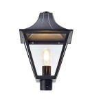 Klosze do lamp zewnętrznych - Markslojd DANDY Konstrukcja/Klosz Góra Czarny/Przezr. 107120 - product 1