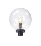 Klosze do lamp zewnętrznych - Markslojd SPHERE Konstrukcja/Klosz Góra Czarny/Przezr. 107119 - product 1