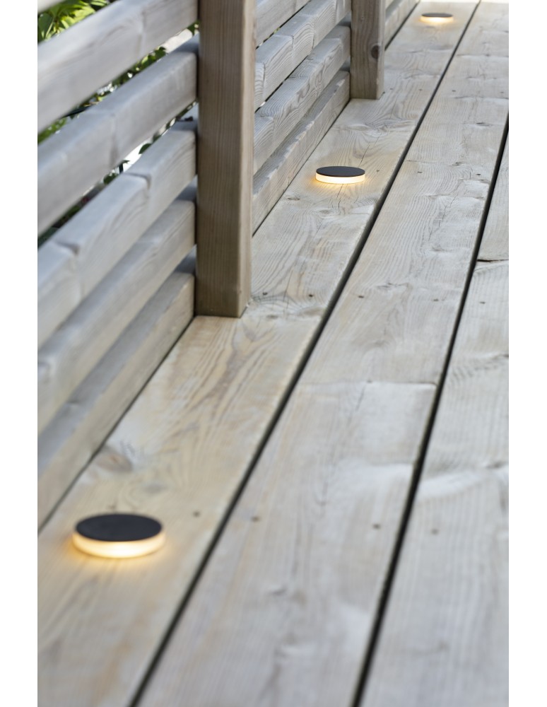 Markslojd GARDEN 24 Wpust 60mm 3W Czarny 106935