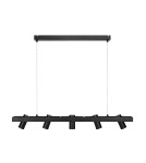 Lampy wiszące na listwie - Markslojd TORINO Wisząca 5L Czarny 107784 - produkt 1