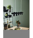 Lampy wiszące na listwie - Markslojd TORINO Wisząca 5L Czarny 107784 - produkt 2