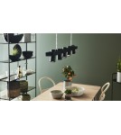 Lampy wiszące na listwie - Markslojd TORINO Wisząca 5L Czarny 107784 - produkt 3