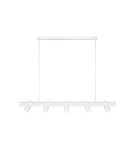 Lampy wiszące na listwie - Markslojd TORINO Wisząca 5L Biały 107783 - product 1
